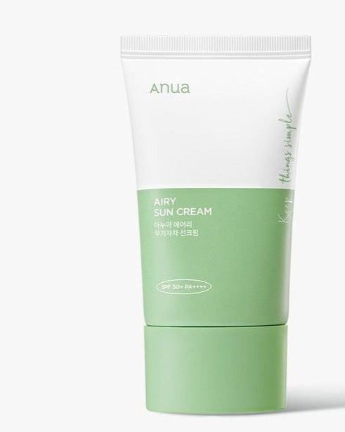 Anua-Airy Sun Cream- SPF 50+ PA++++ 50 ml